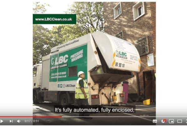 Fully Enclosed Bin Cleaning