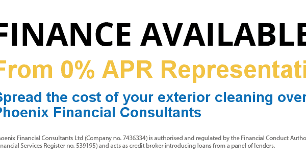 0% APR Roof Cleaning Finance